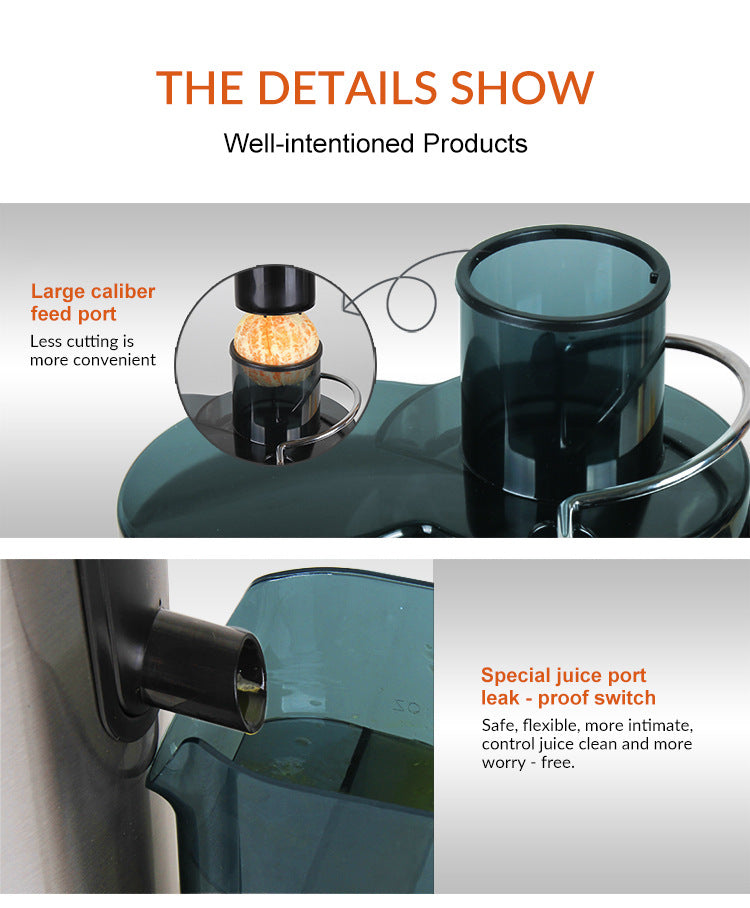 800W Dual-Speed Centrifugal Juicer