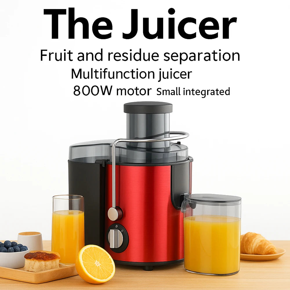 800W Dual-Speed Centrifugal Juicer
