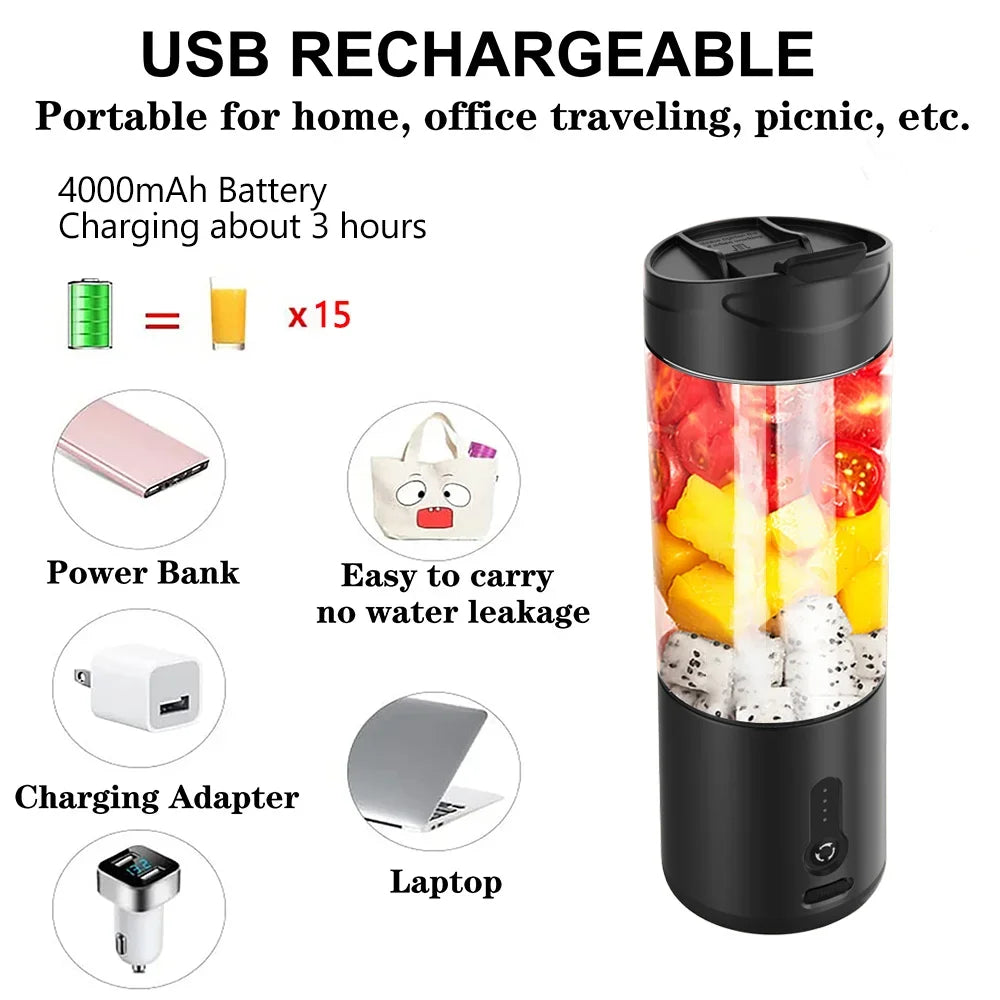 Powerful Portable Smoothie Blender
