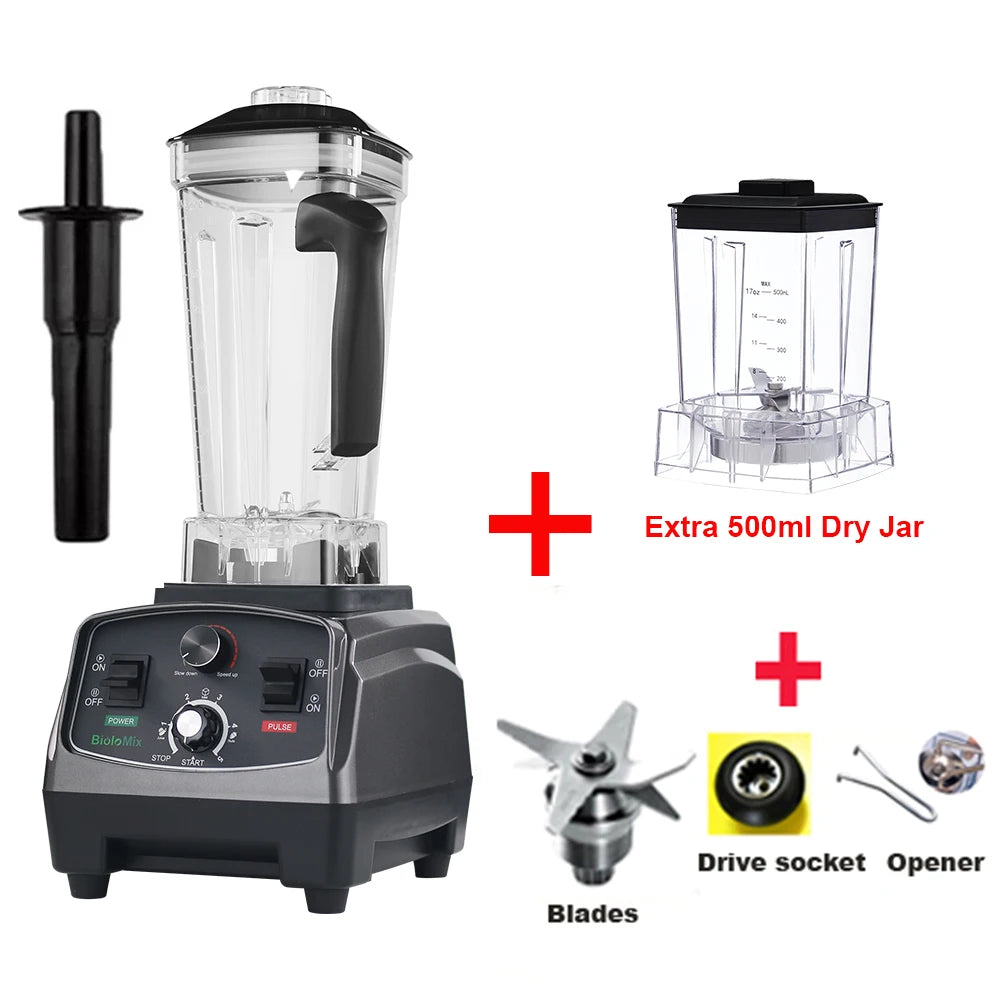 Biolomix T5200 Blender 2L Wet & Dry Multi-Purpose mixer