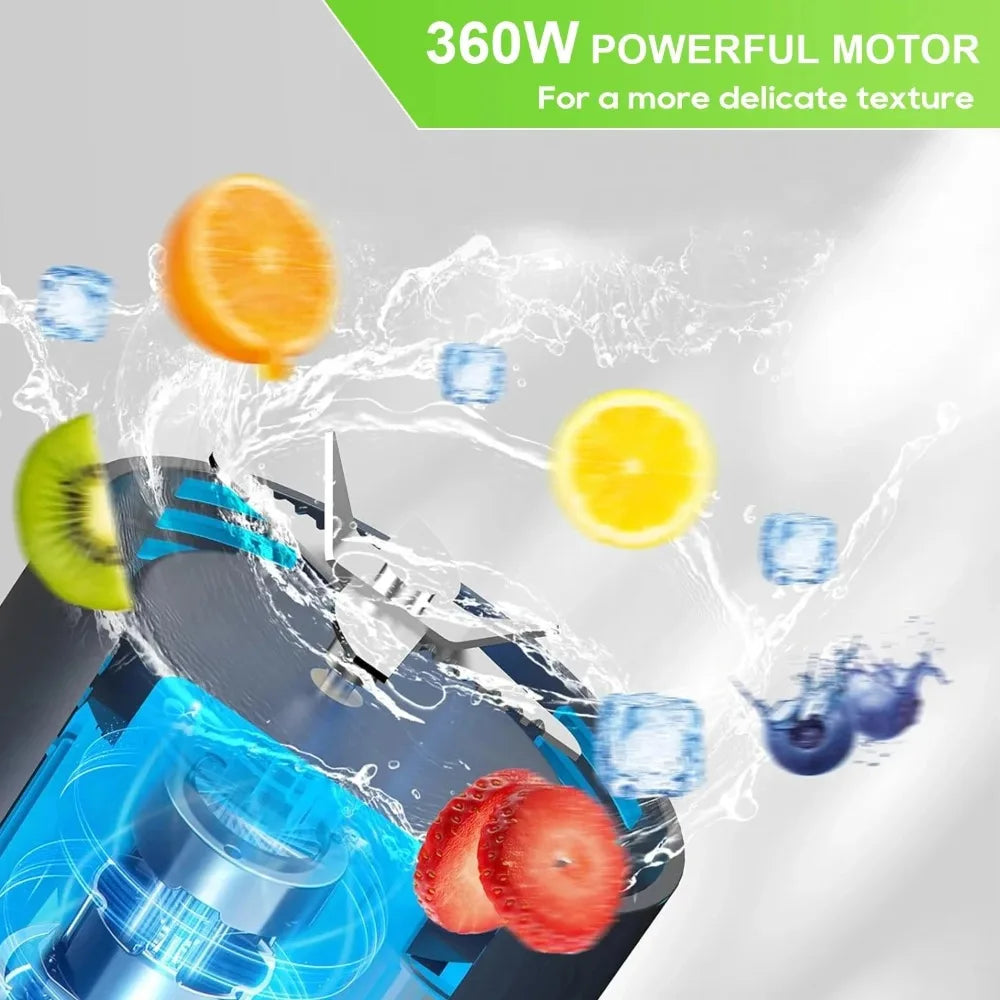 High-Power Portable Smoothie Blender