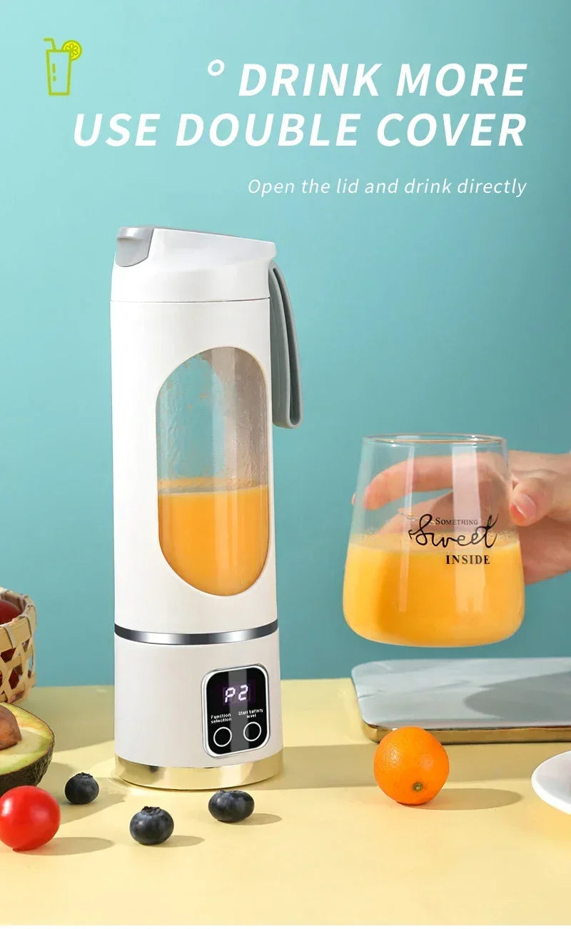 Portable Juicer Blender for Travel & Smoothies