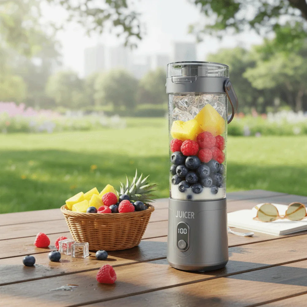 Portable Smoothie Blender for Home Daily Use 600ml