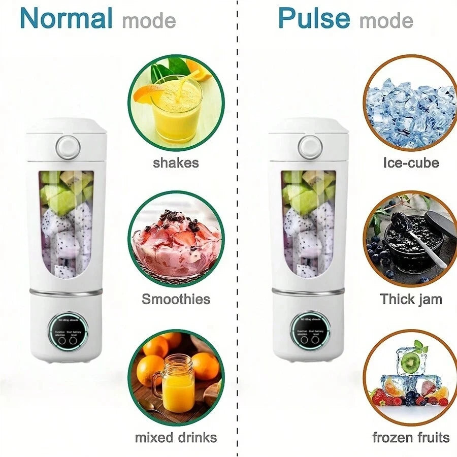 Large-Capacity Portable Smoothie Blender 700ml