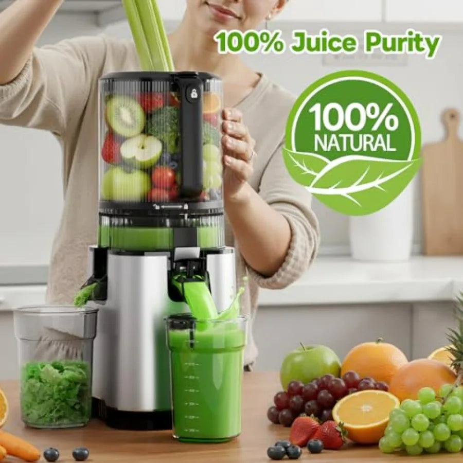 Cold Press Juicer & Smooth Sorbet Maker