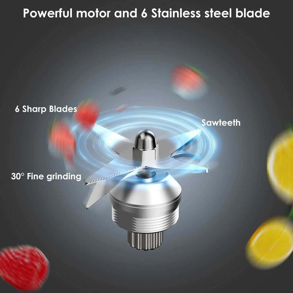 Biolomix G5200 Blender 2L- 6-Blade Multi-Purpose