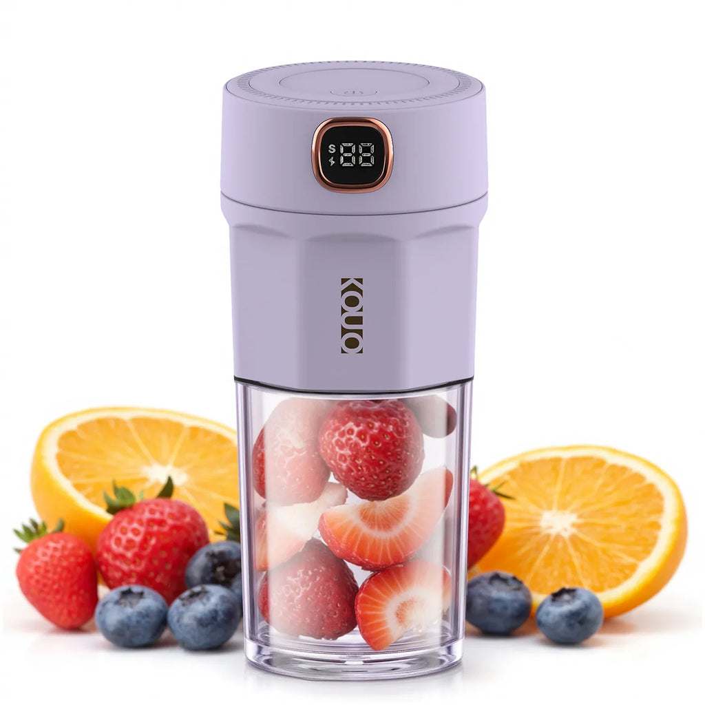 Compact Portable Smoothie Blender with 10 Blades
