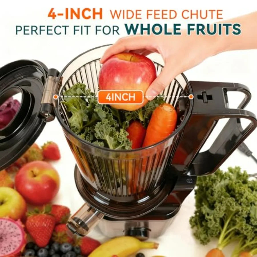 Cold Press Juicer <500ml – Electric Slow Masticating