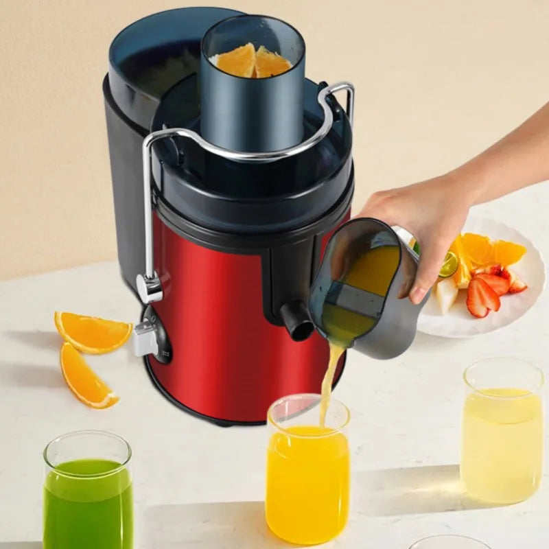 Compact Centrifugal Juicer with Large Chute