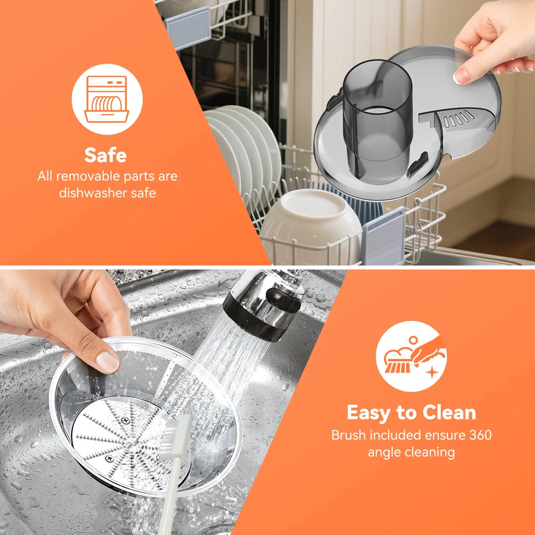 SEJOY Twin-Gear Juicer 500–1000ml