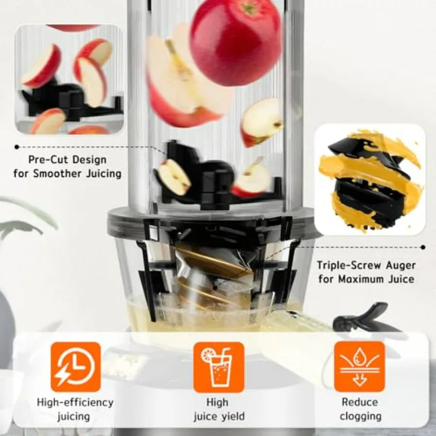 Cold Press Juicer <500ml – Electric Slow Masticating