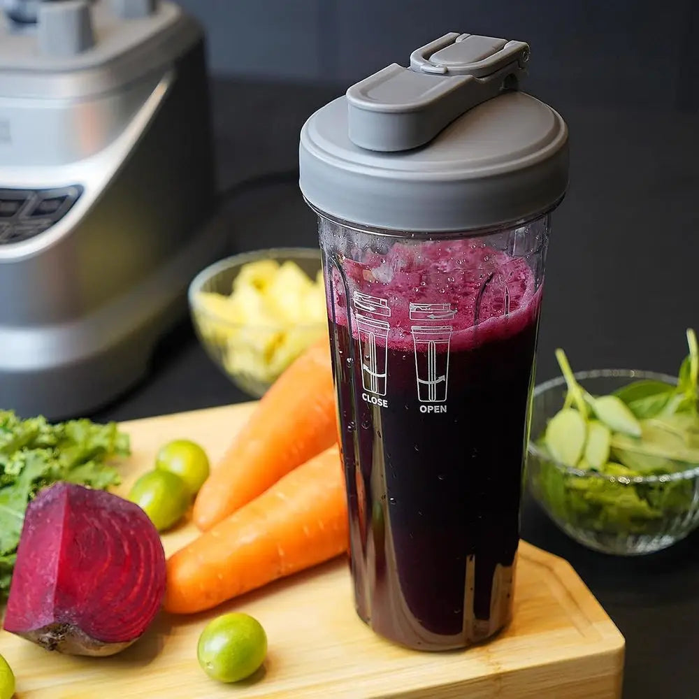 XMSJ 220V Blender 1.85L 2-in-1 Smoothie & Ice Crusher