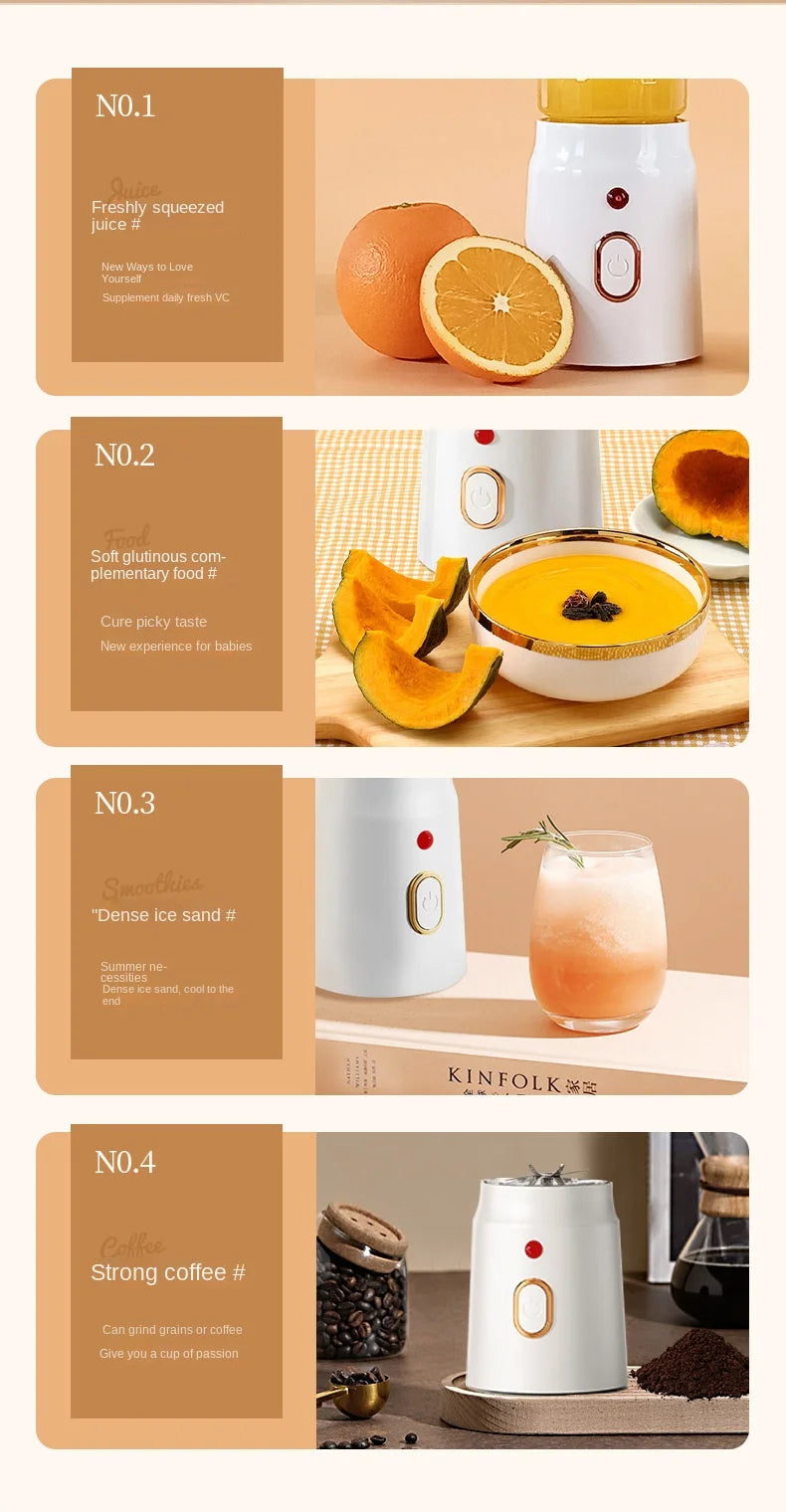 Portable Smoothie Blender for Kitchen & Home