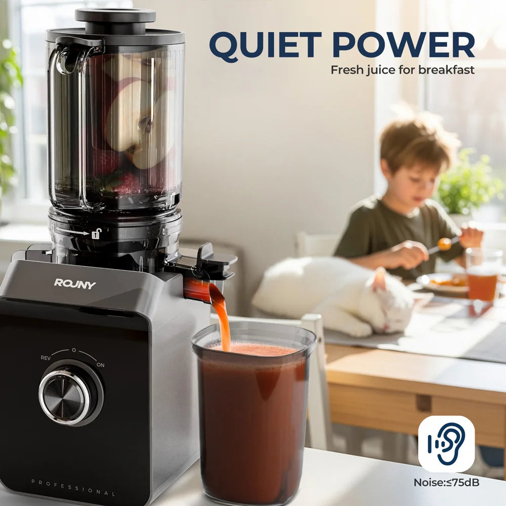 ROUNY Filter-Free Cold Press Juicer