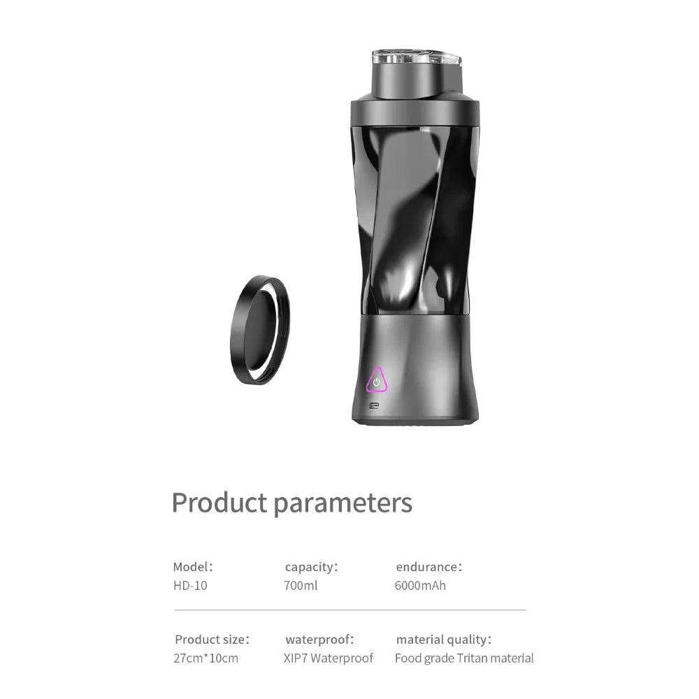 High-Power Portable Smoothie Blender