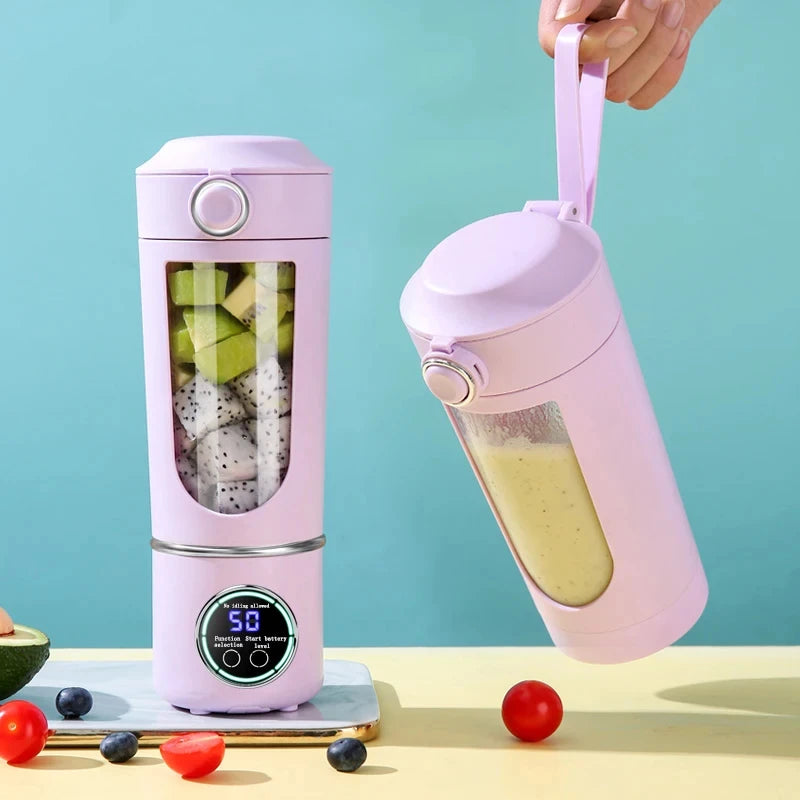 Large-Capacity Portable Smoothie Blender 700ml