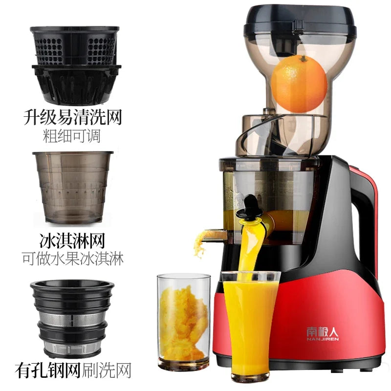 220V High-Capacity Electric Juice Extractor