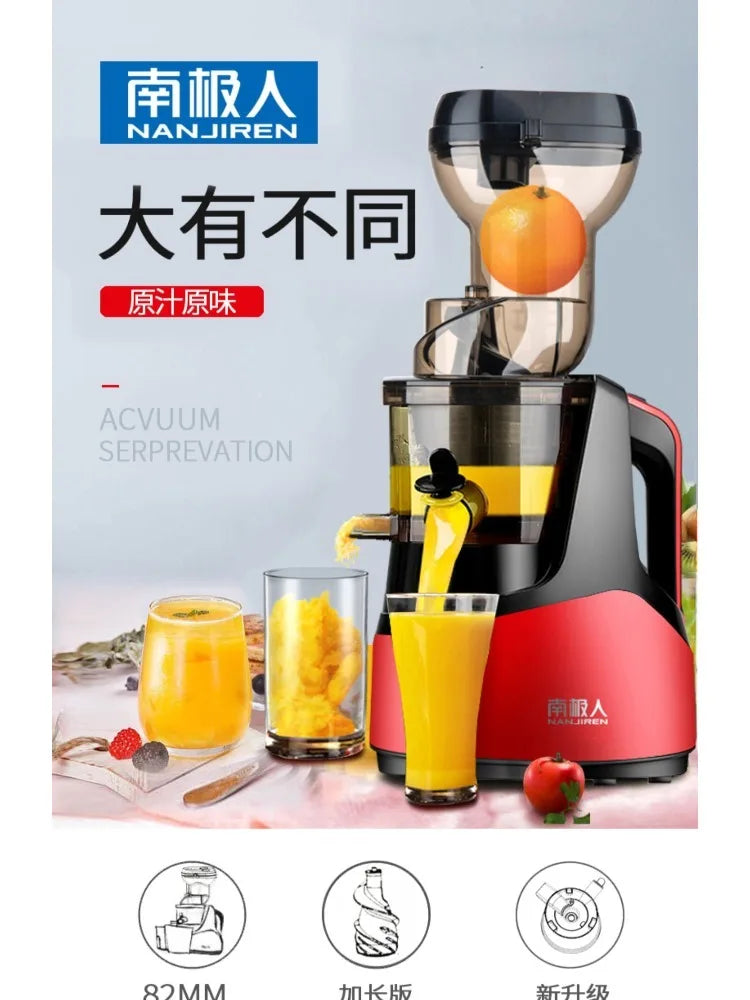 220V High-Capacity Electric Juice Extractor