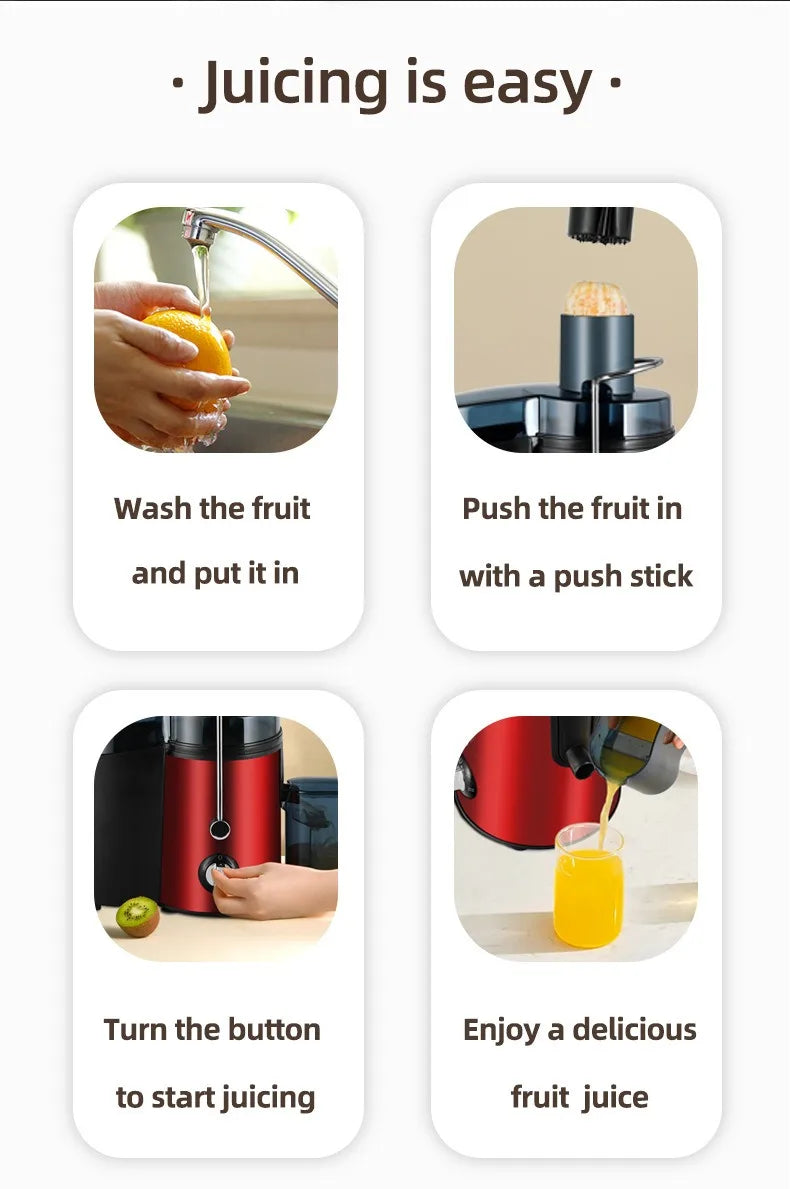 800W High-Power Centrifugal Juicer
