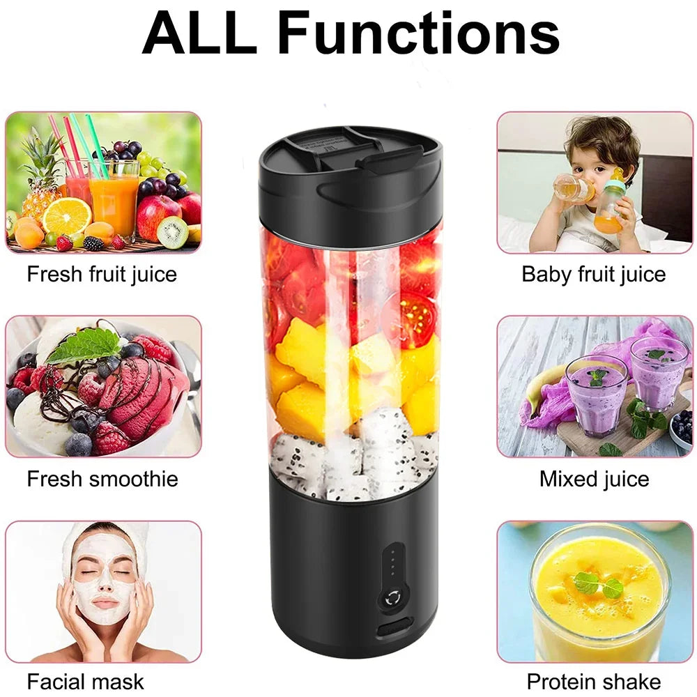 Powerful Portable Smoothie Blender