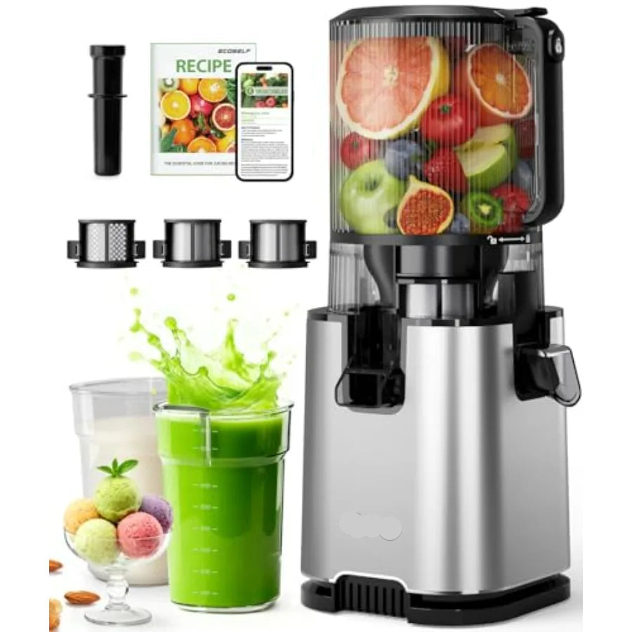 Cold Press Juicer & Smooth Sorbet Maker