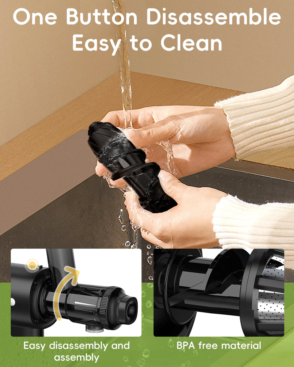 BioloMix Cold Press Slow Juicer
