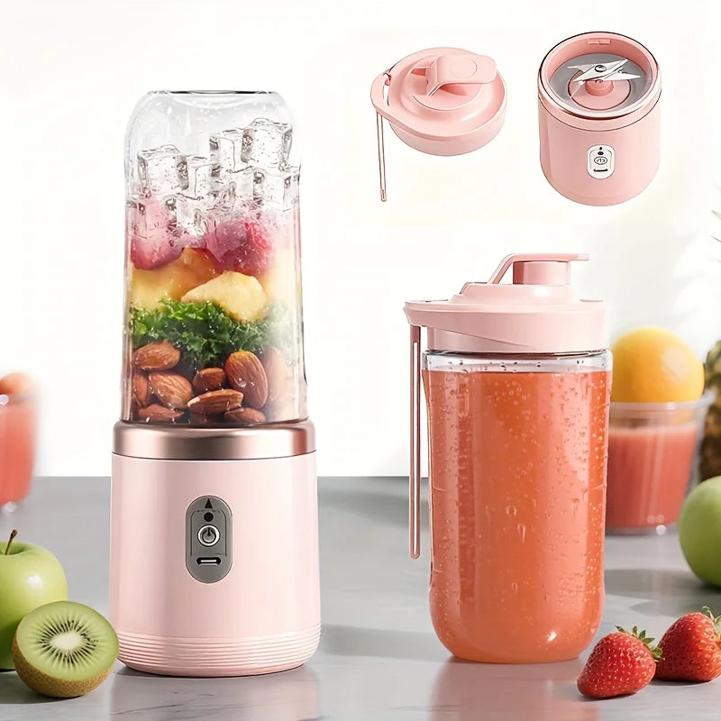 400ML Compact Portable Smoothie Blender with Auto-Clean