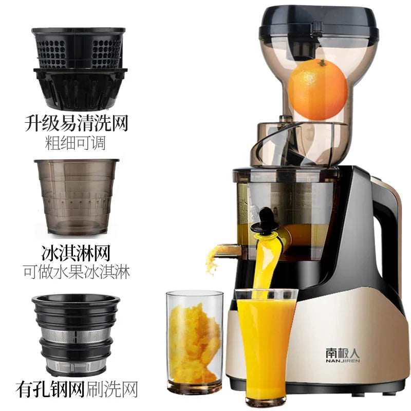 220V High-Capacity Electric Juice Extractor