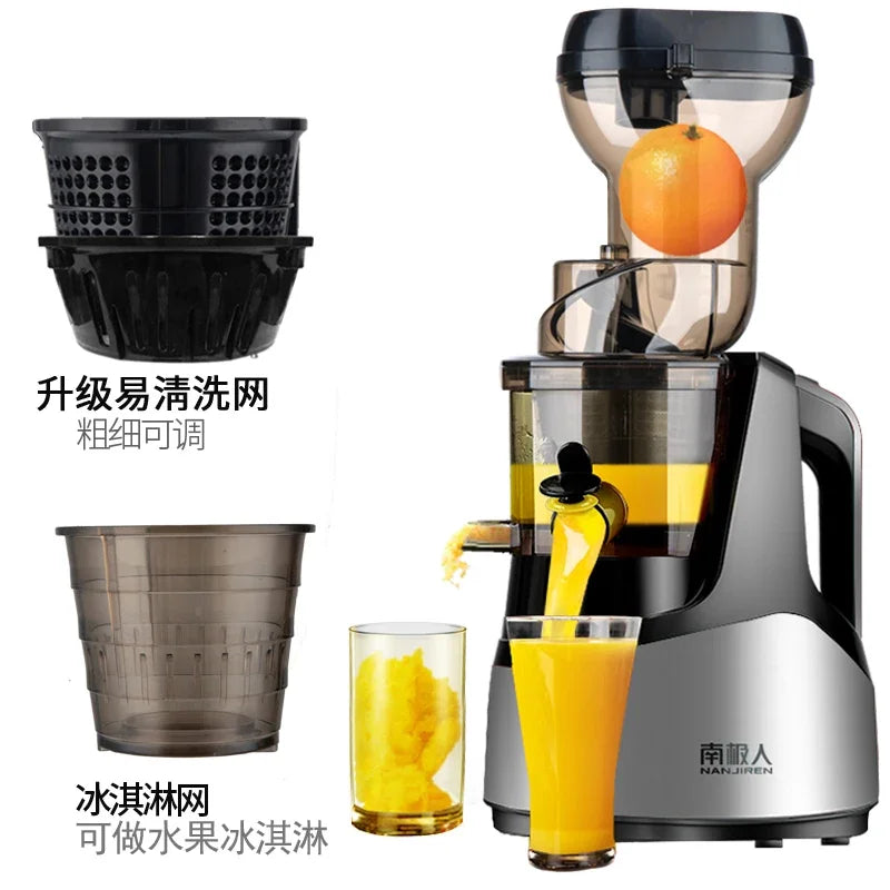220V High-Capacity Electric Juice Extractor