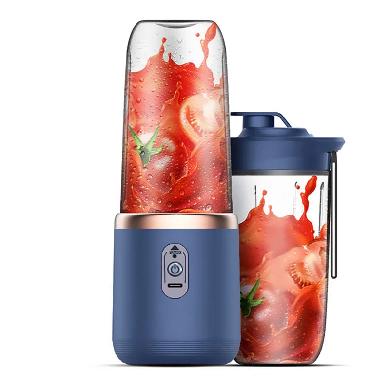 400ML Compact Portable Smoothie Blender with Auto-Clean