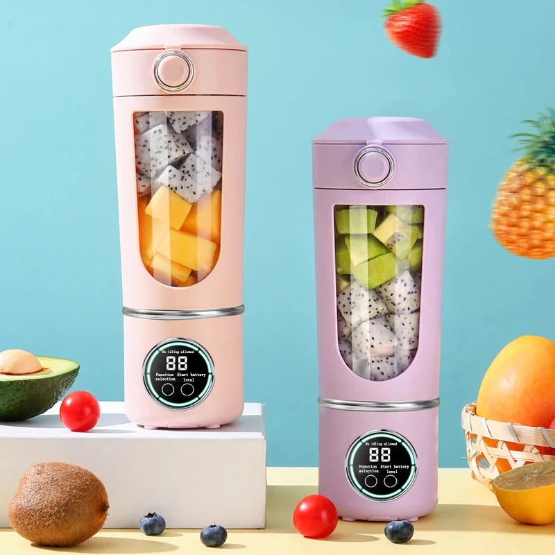 Large-Capacity Portable Smoothie Blender 700ml