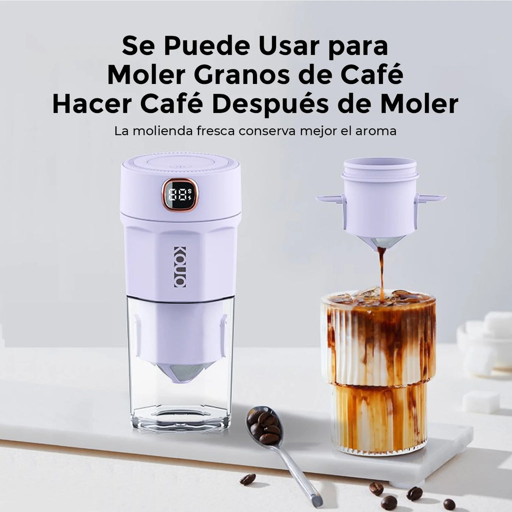 Compact Portable Smoothie Blender with 10 Blades