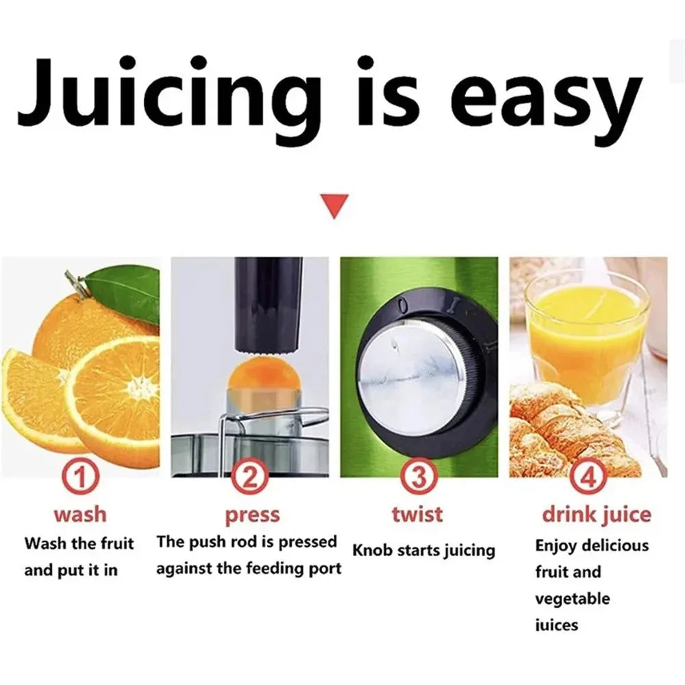 800W High-Power Centrifugal Juicer