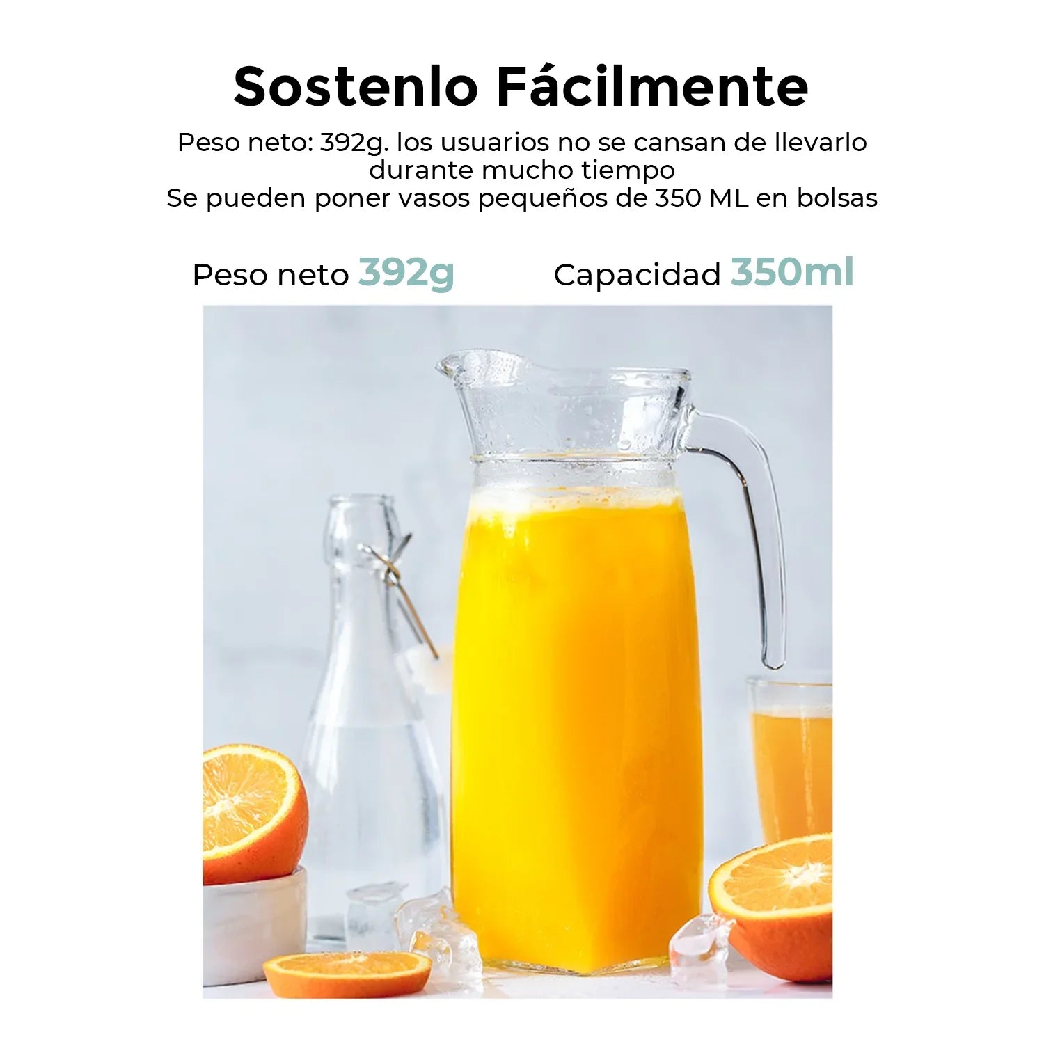 Compact Portable Smoothie Blender with 10 Blades
