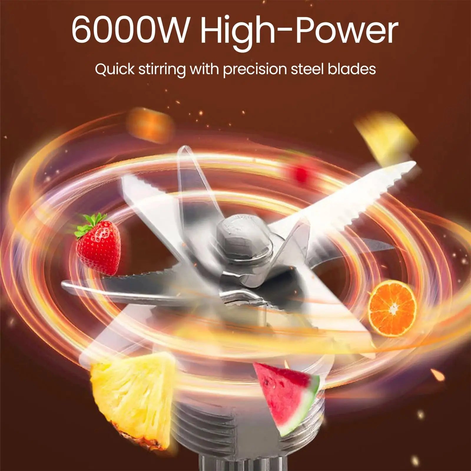 Betuyoo 6000W Blender 2.5L – High-Speed
