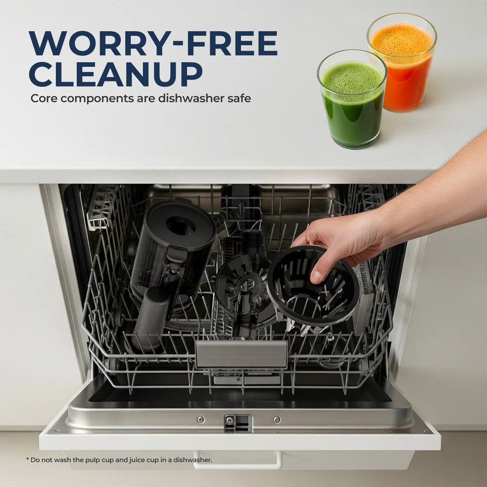 ROUNY Filter-Free Cold Press Juicer