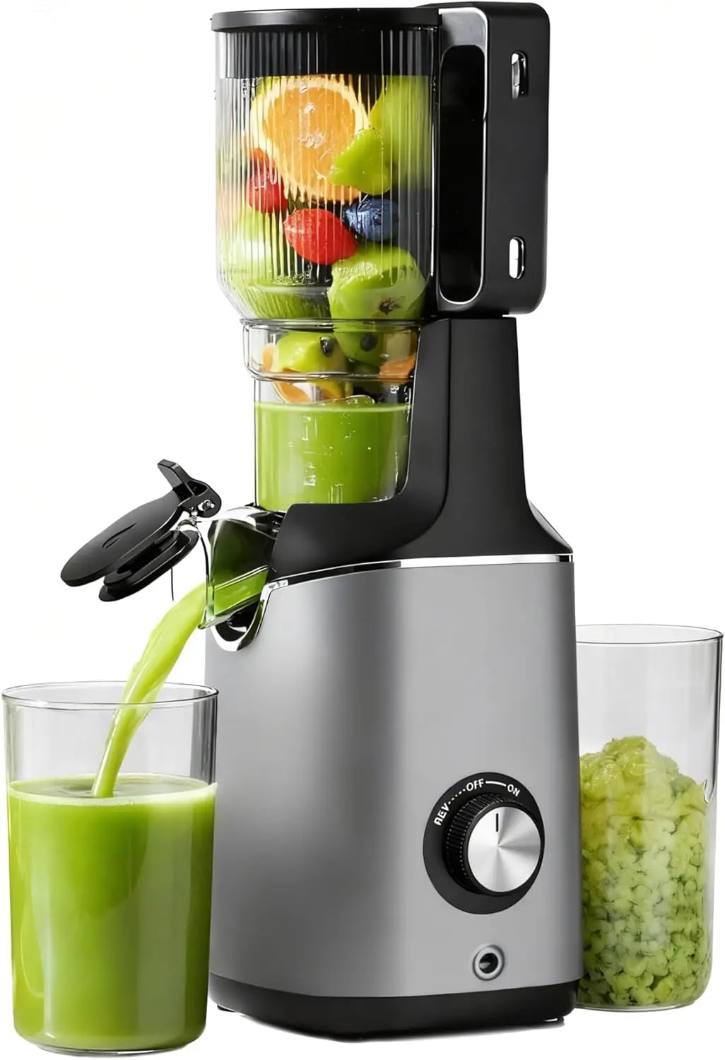 Cold Press Juicer 400W 500–1000ml – 5.6” Wide Chute