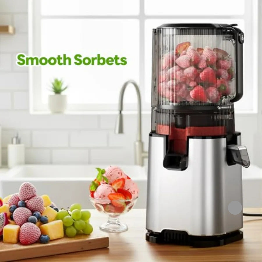 Cold Press Juicer & Smooth Sorbet Maker