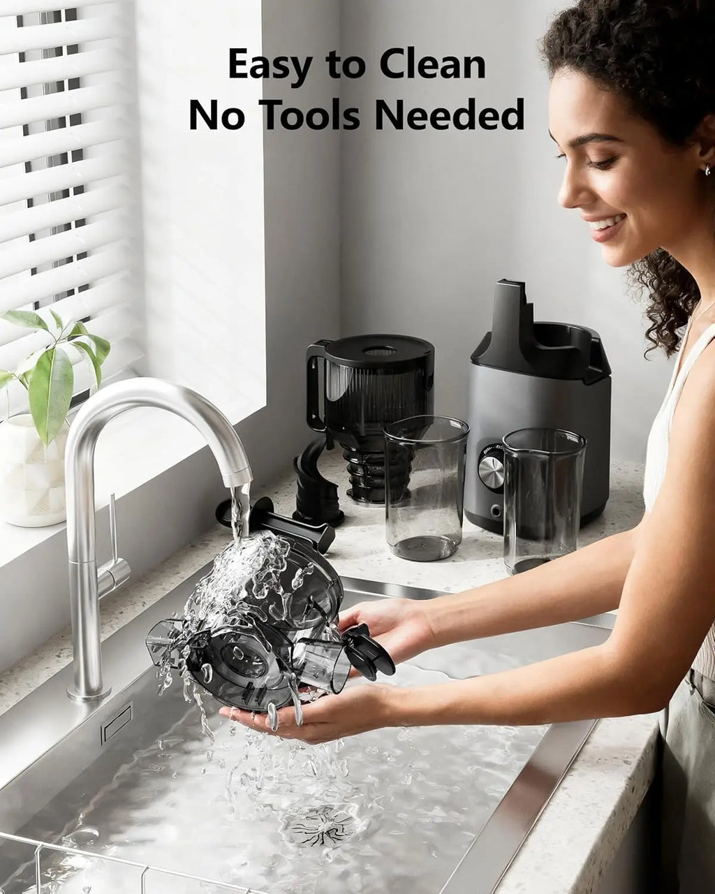 Cold Press Juicer 400W 500–1000ml – 5.6” Wide Chute