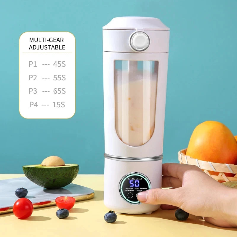 Large-Capacity Portable Smoothie Blender 700ml