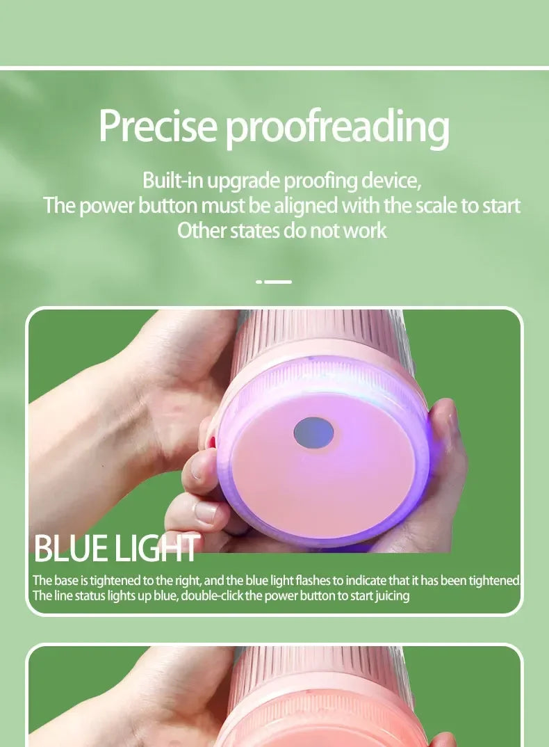 Mini Portable Smoothie Blender Machine USB