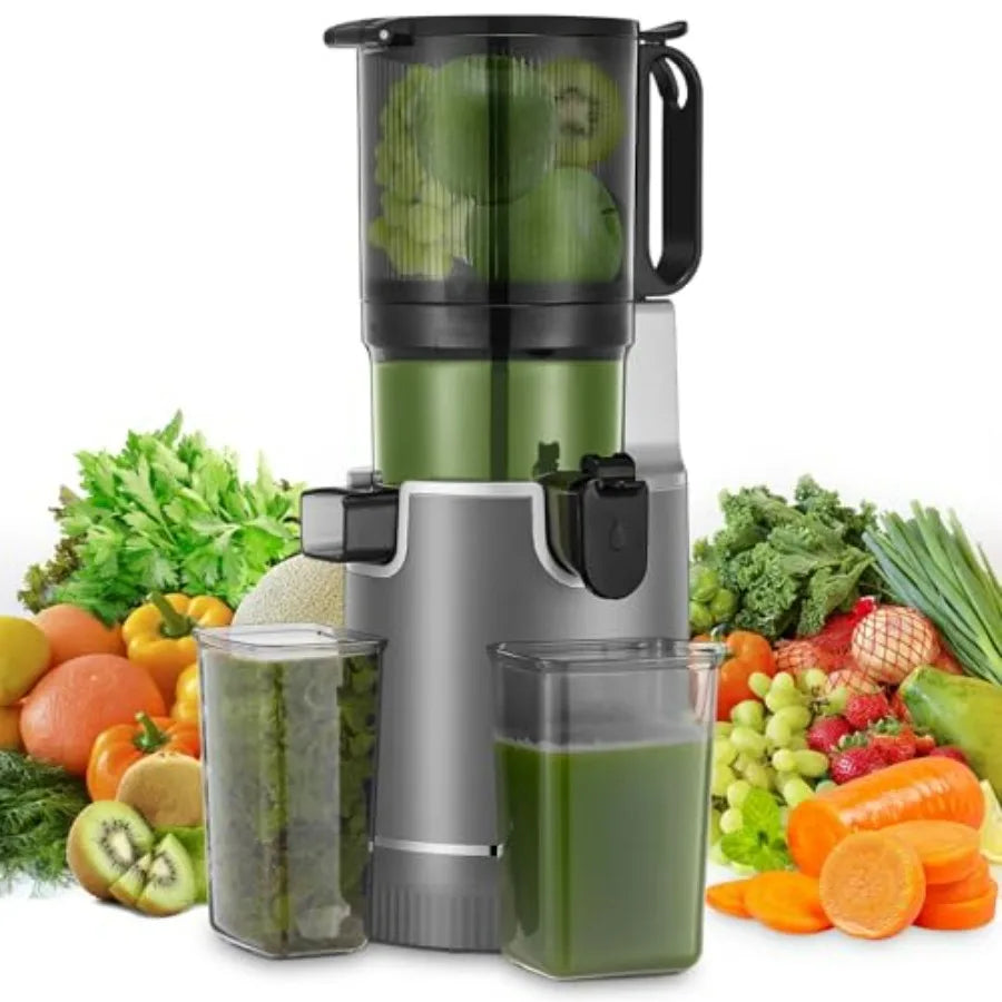 5.4" Cold Press Slow Masticating Juicer – High Yield