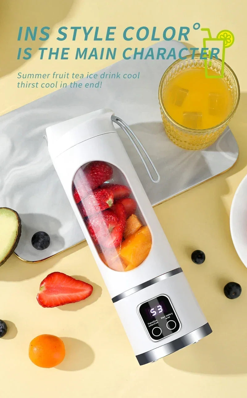 Portable Juicer Blender for Travel & Smoothies