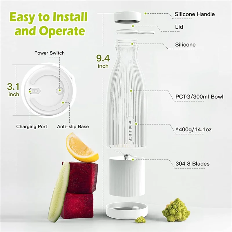 A52Q-Ultra-Compact Personal Smoothie Blender