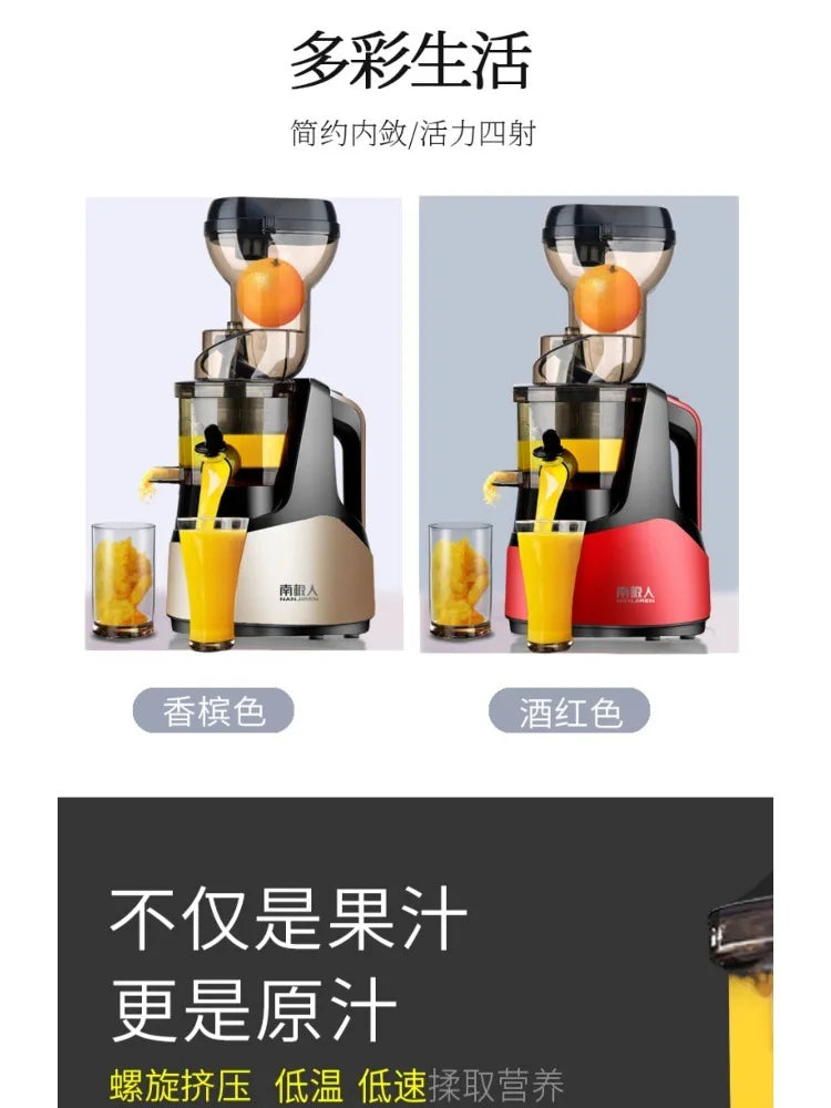 220V High-Capacity Electric Juice Extractor