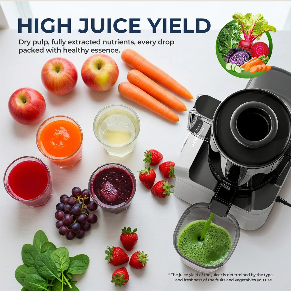 ROUNY Filter-Free Cold Press Juicer