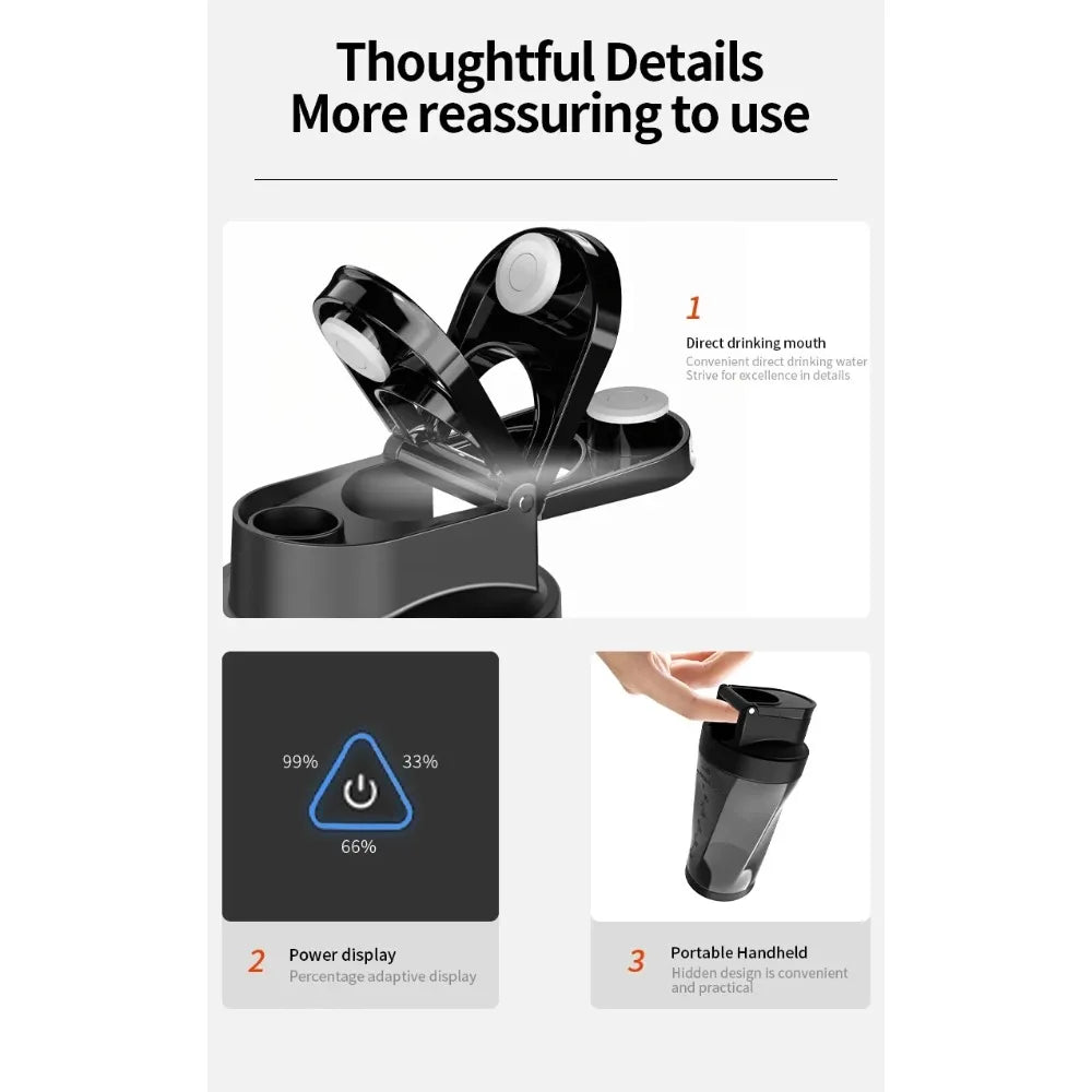 High-Power Portable Smoothie Blender