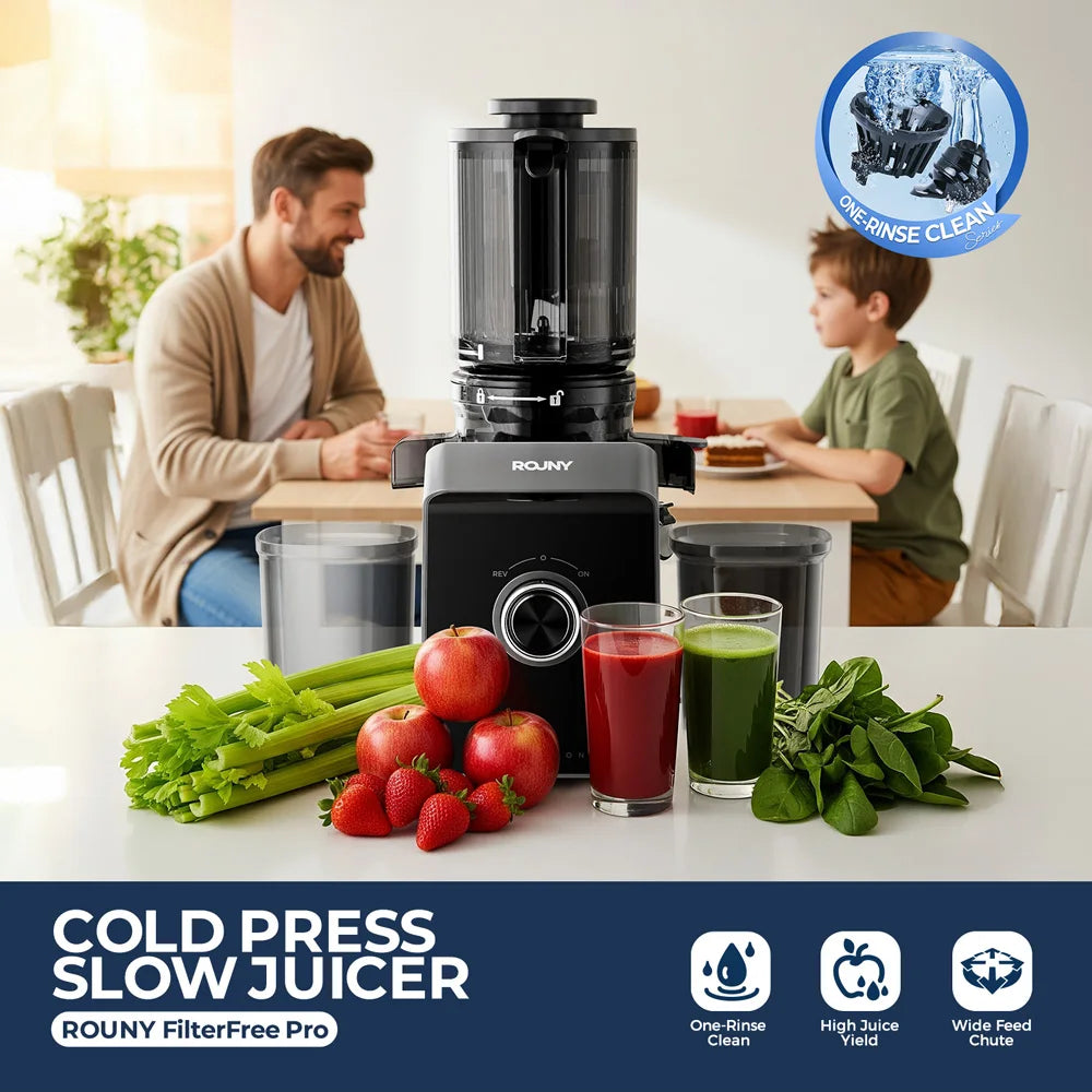 ROUNY Filter-Free Cold Press Juicer