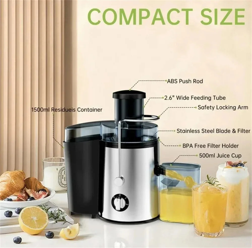 800W High-Power Centrifugal Juicer