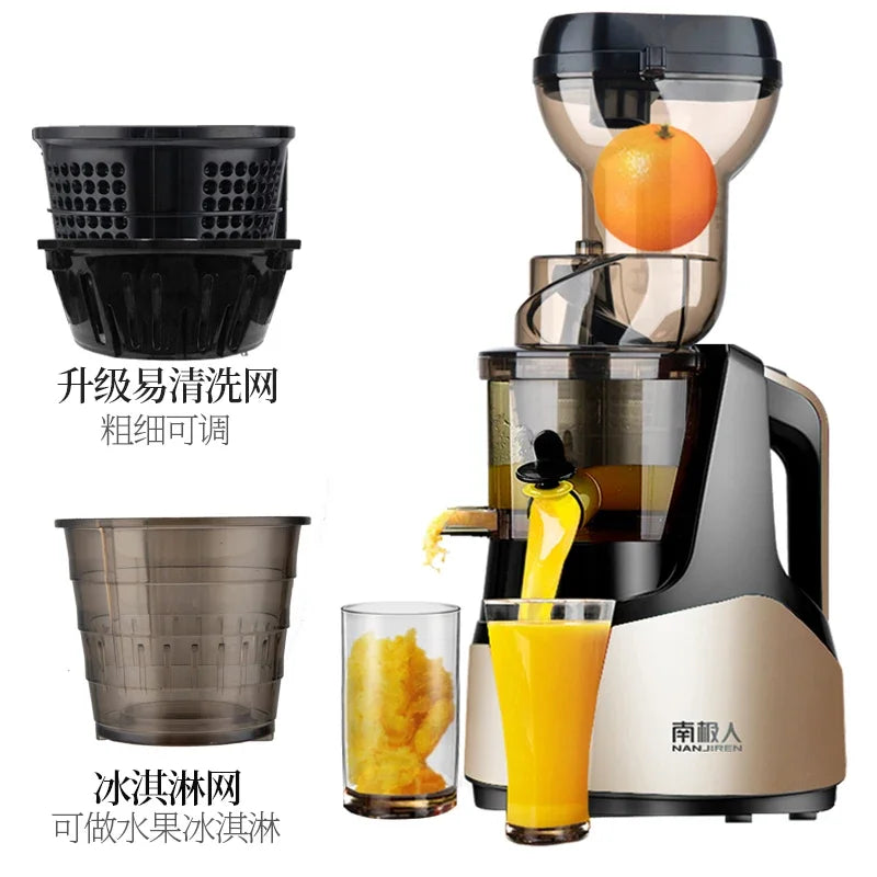220V High-Capacity Electric Juice Extractor